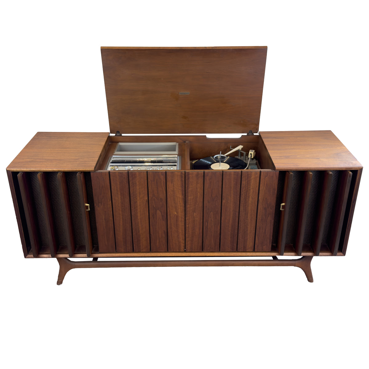 Walnut Stereo Cabinet by Zenith