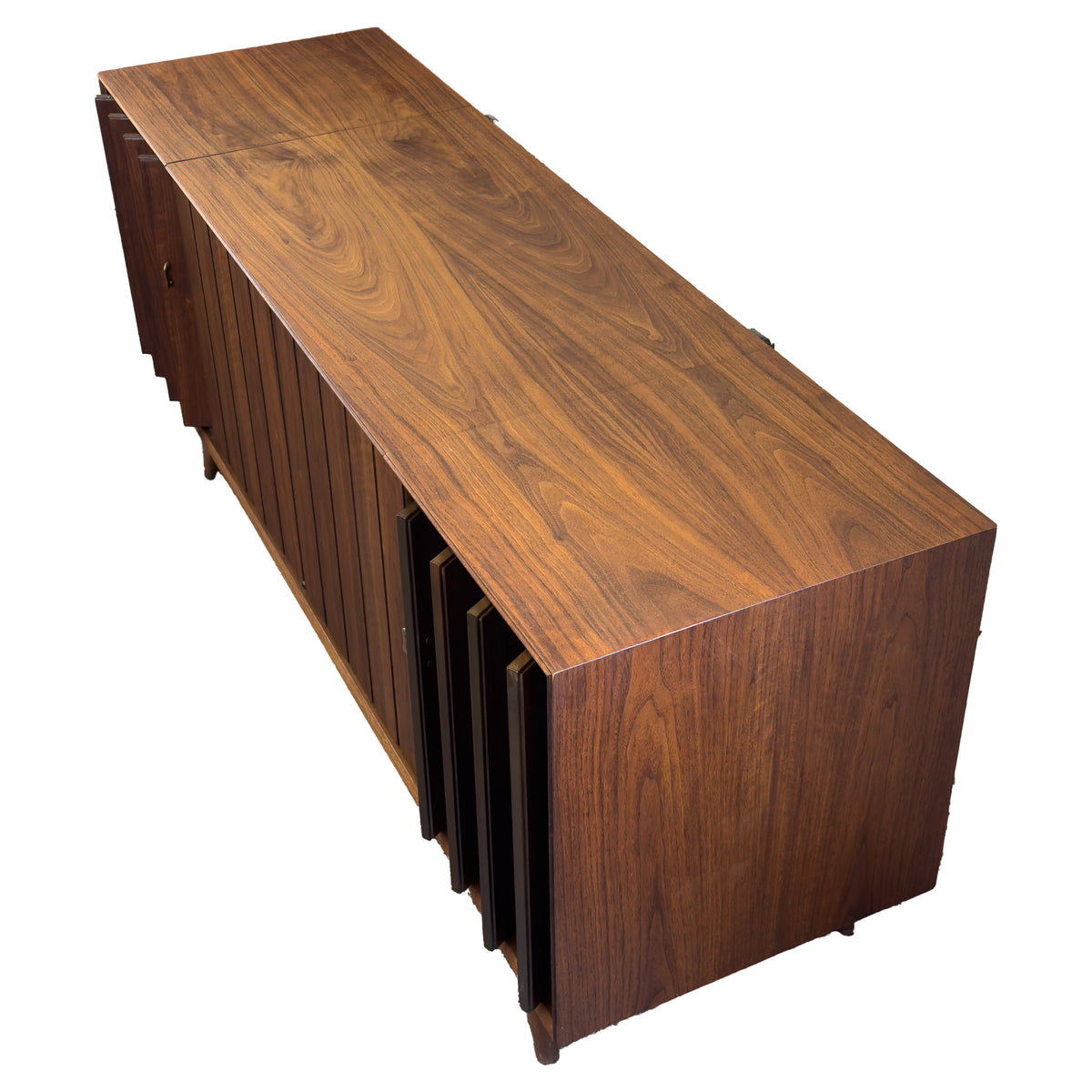 Walnut Stereo Cabinet by Zenith