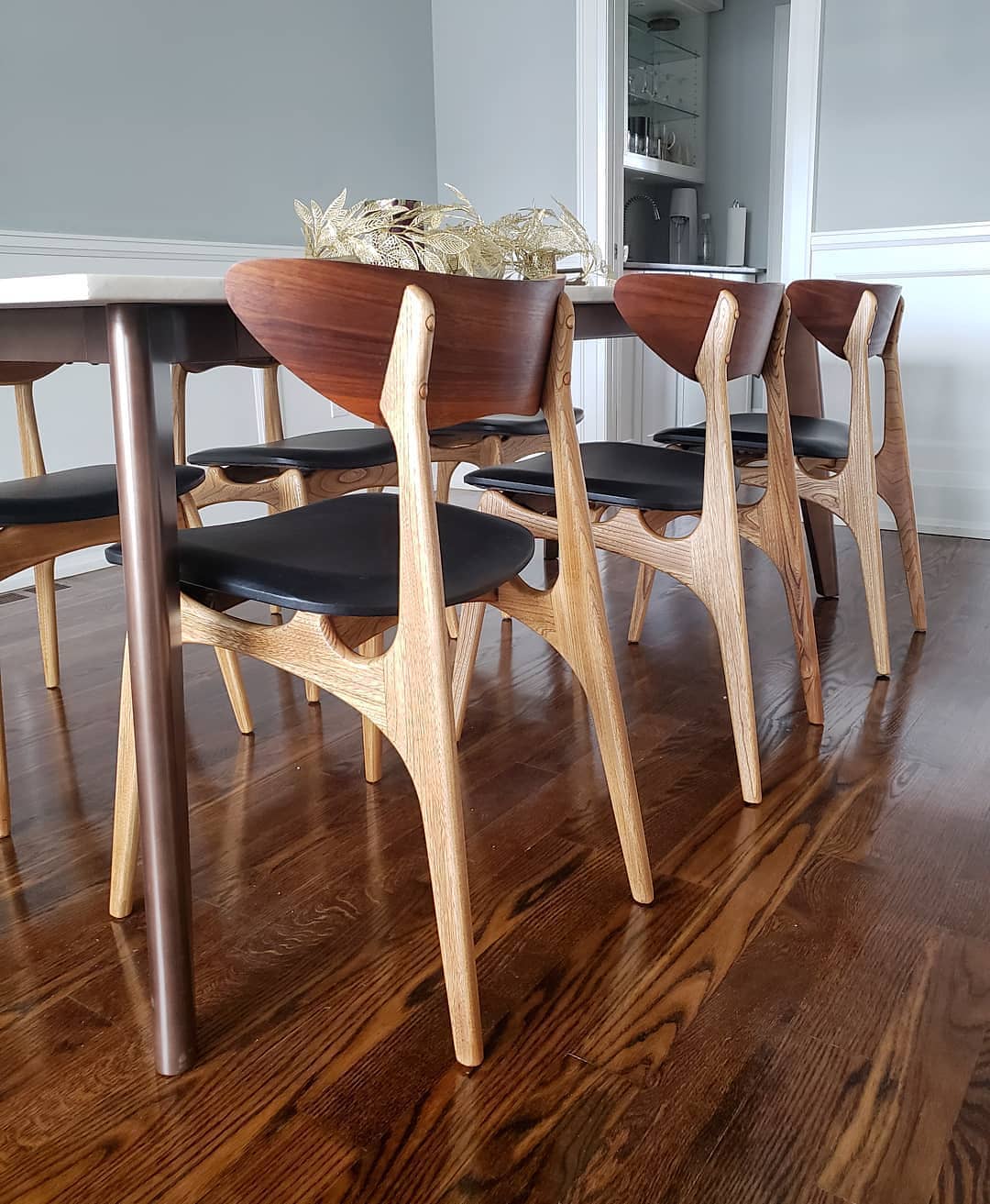 Vintage Mid Century Dining Chairs by Deilcraft