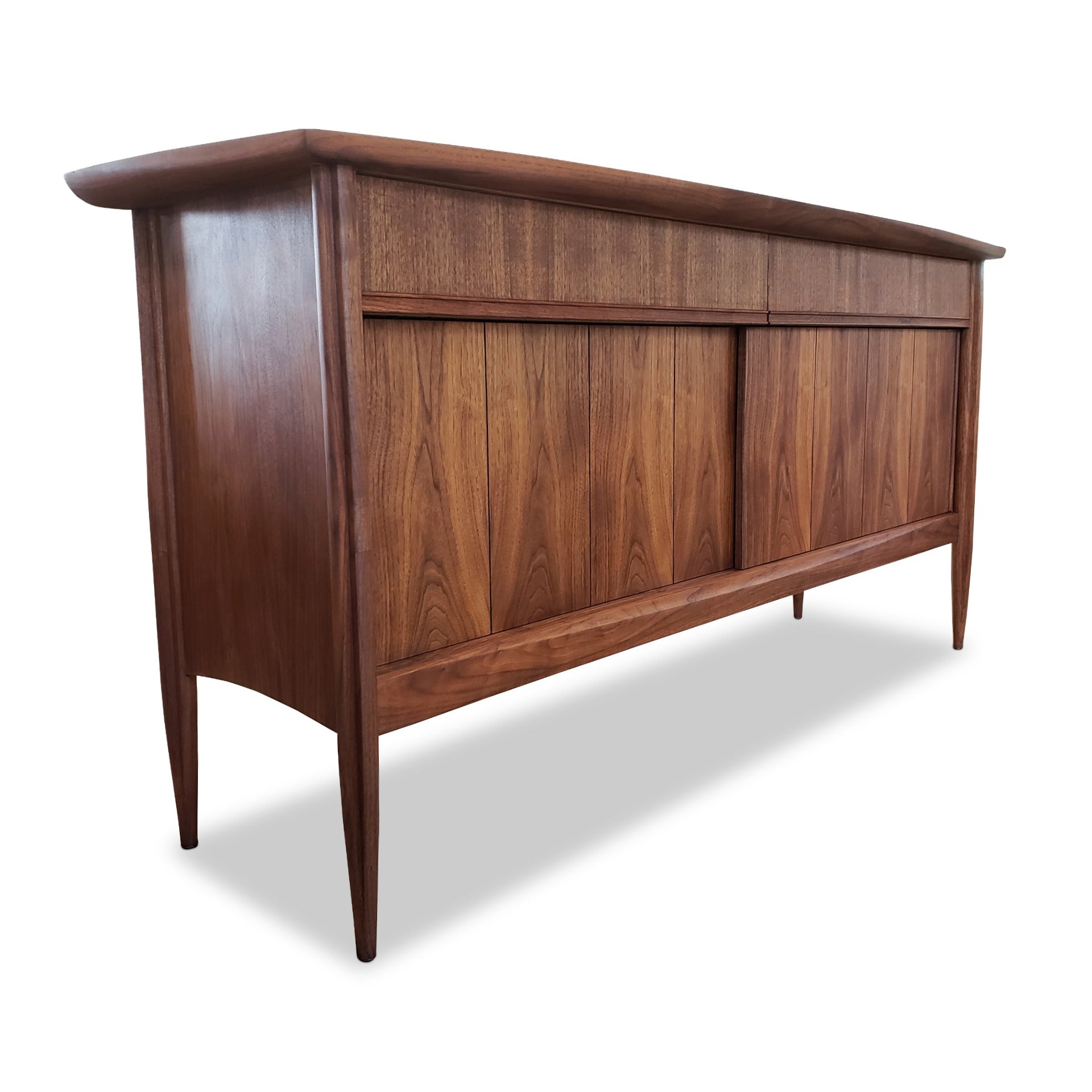 Mid Century Walnut Sideboard by Deilcraft