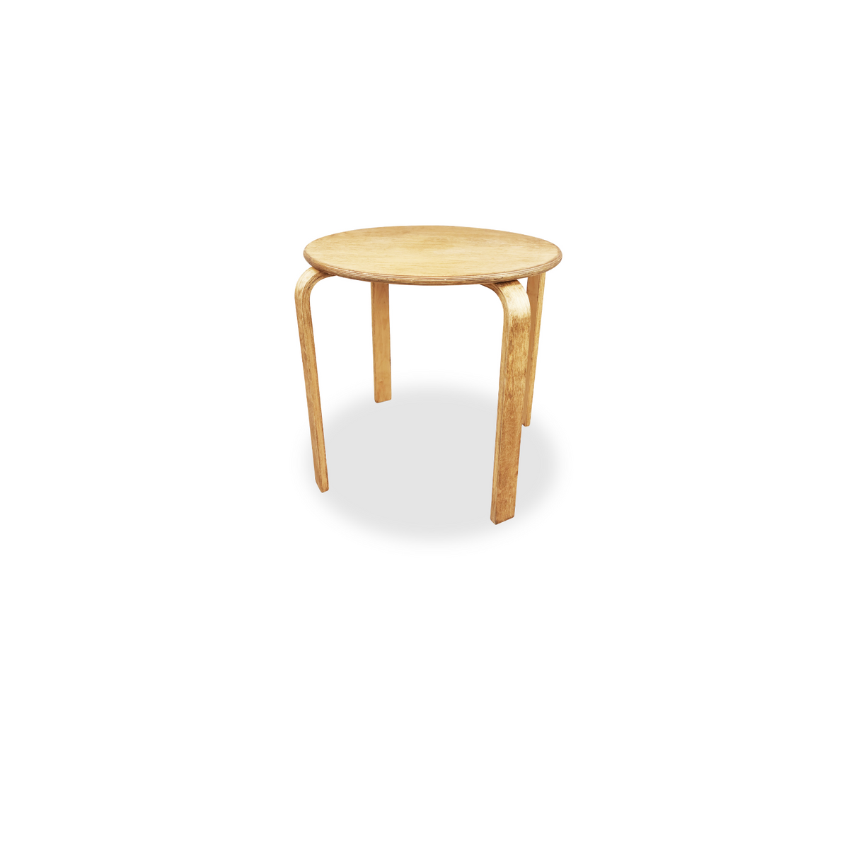 Vintage Alvar Aalto style side table.