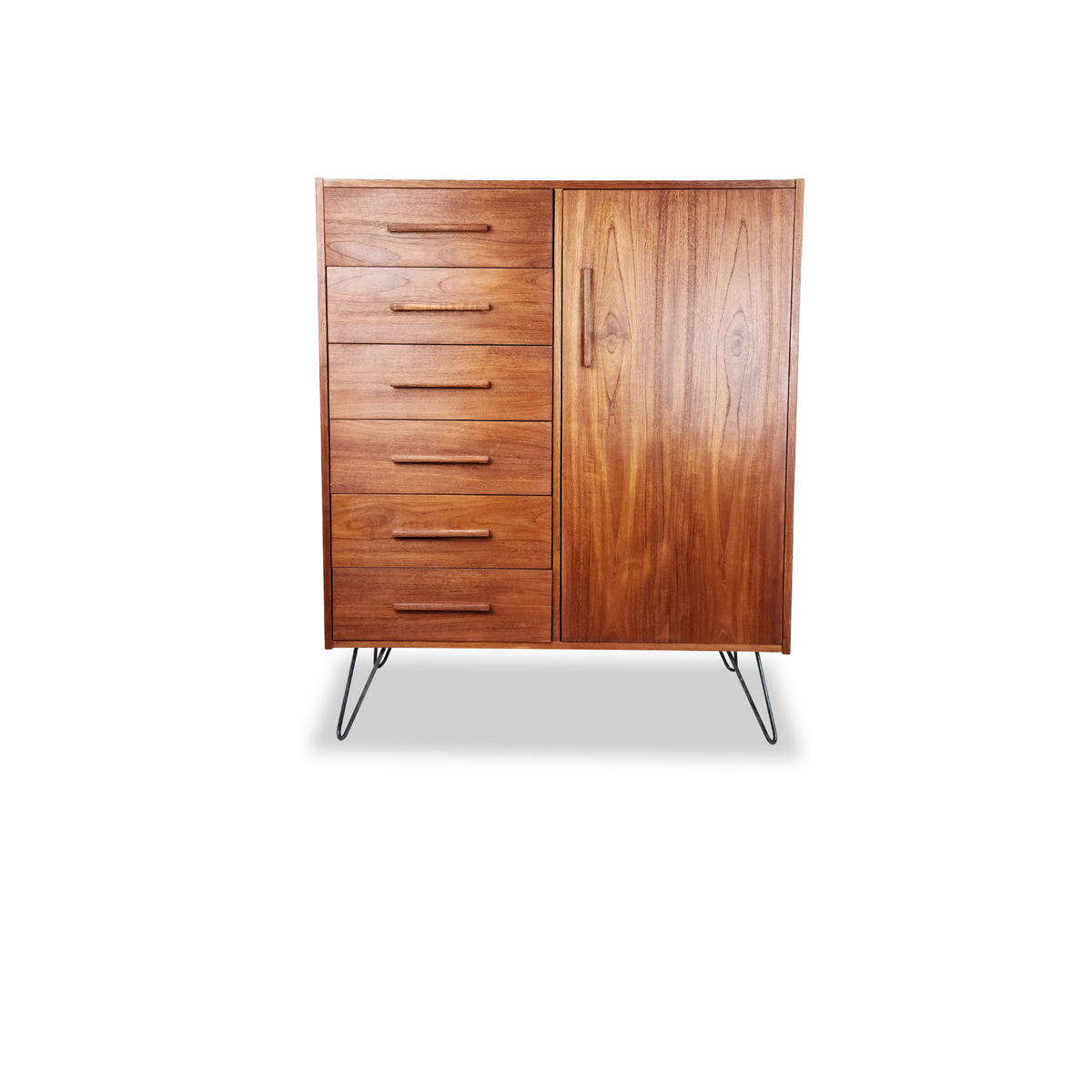 Teak Upright Dresser