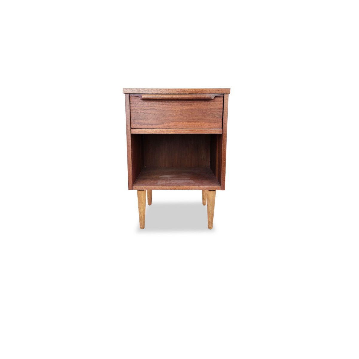 Vintage Walnut Nightstand