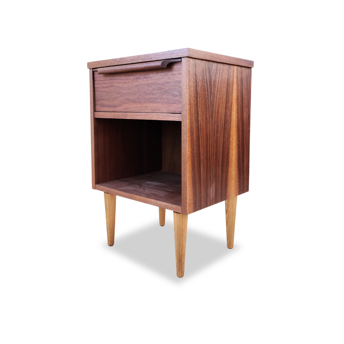 Vintage Walnut Nightstand