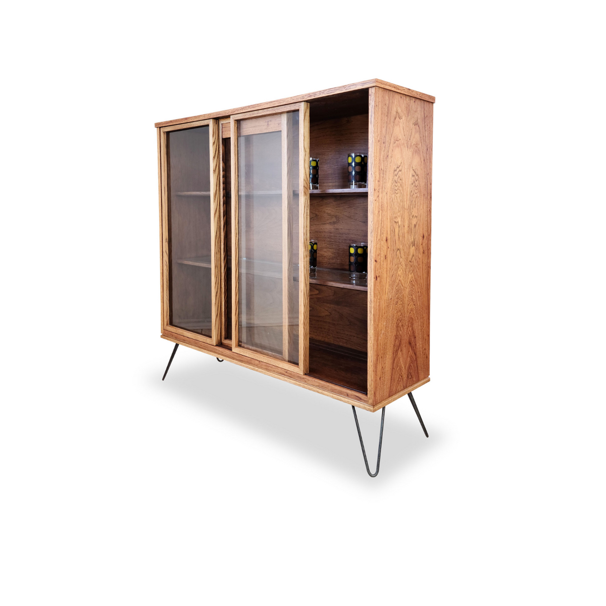 Vintage Blonde Bookcase