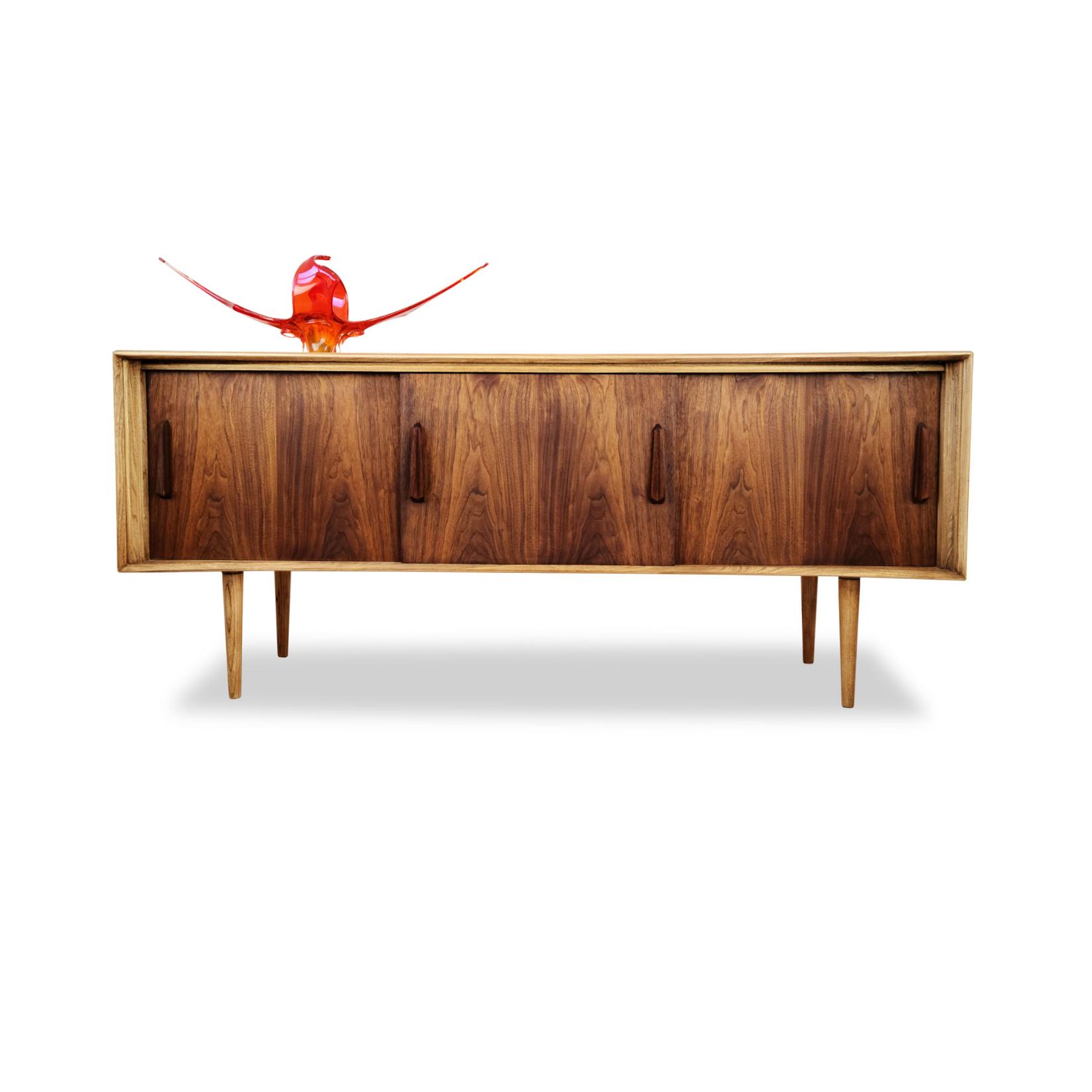 Classic Walnut Sideboard by Deilcraft Decade Five Furniture Co.