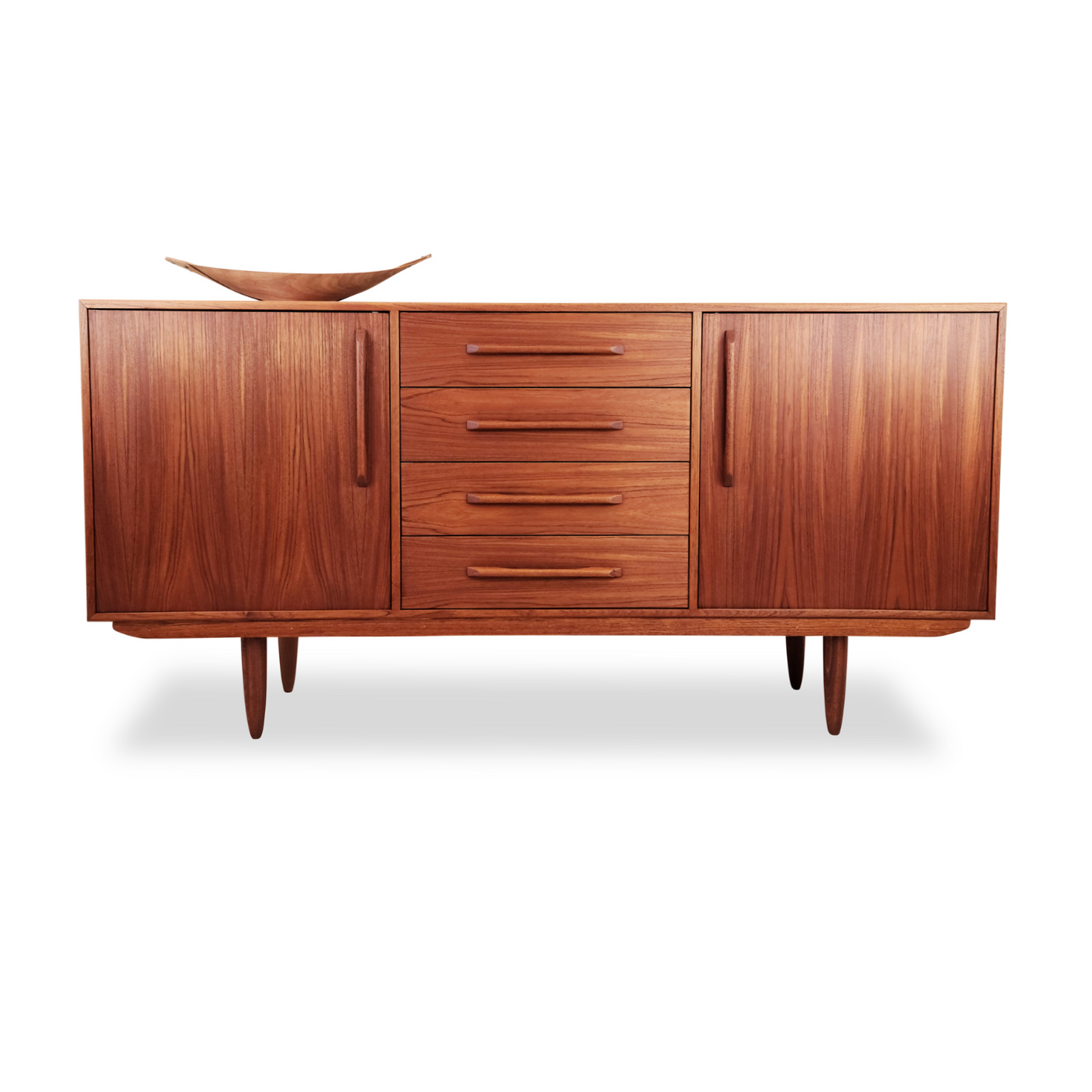 Vintage Teak Highboard