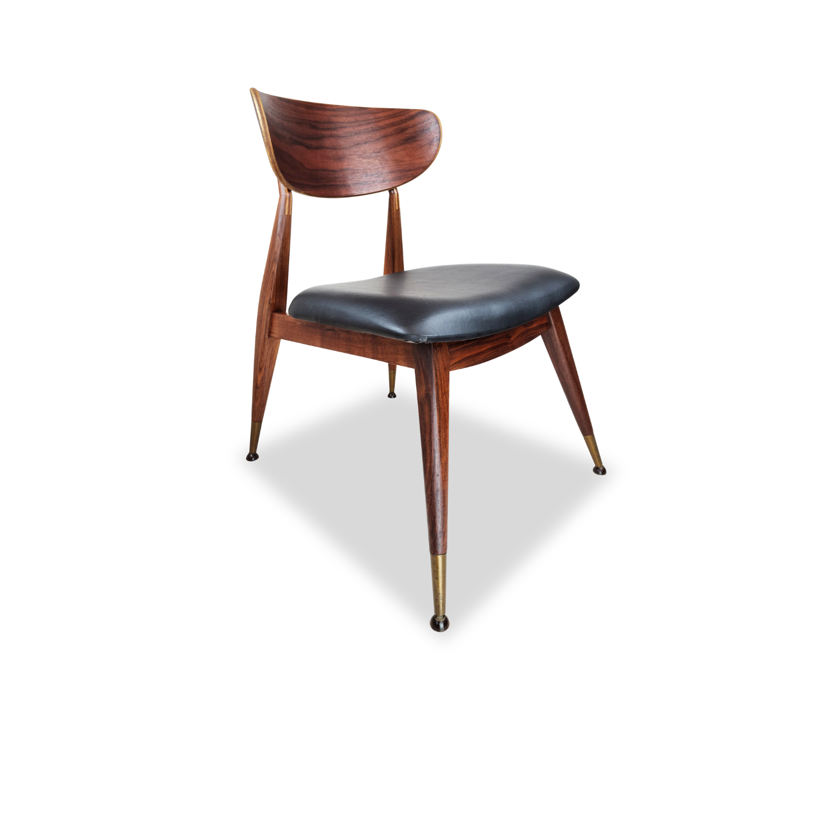 Vintage Mid Century Walnut Chairs
