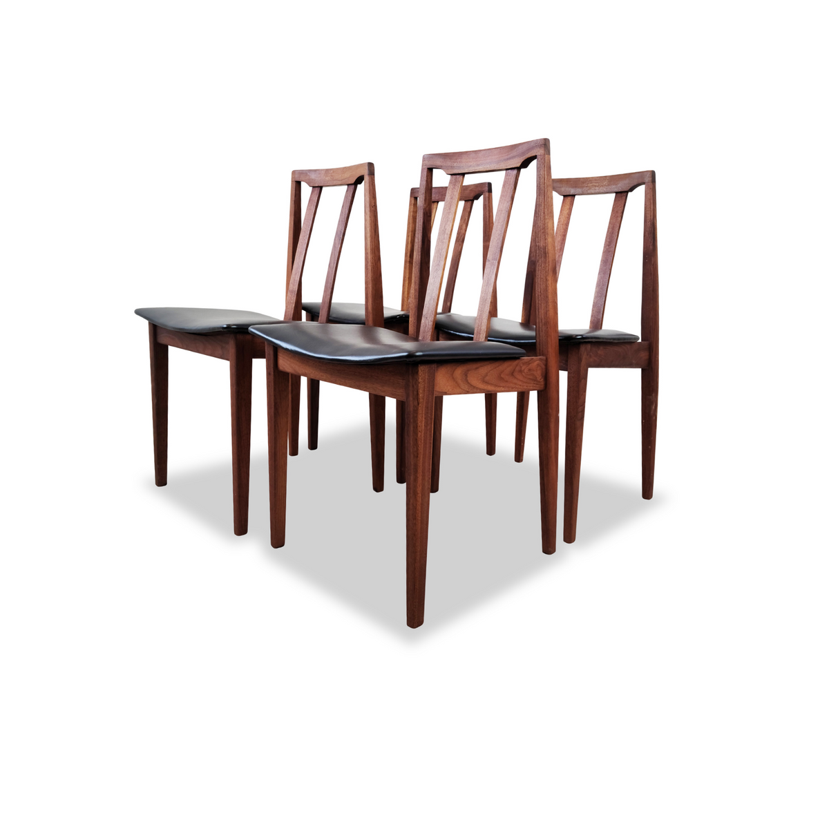 Walnut Dining Chairs by Honderich