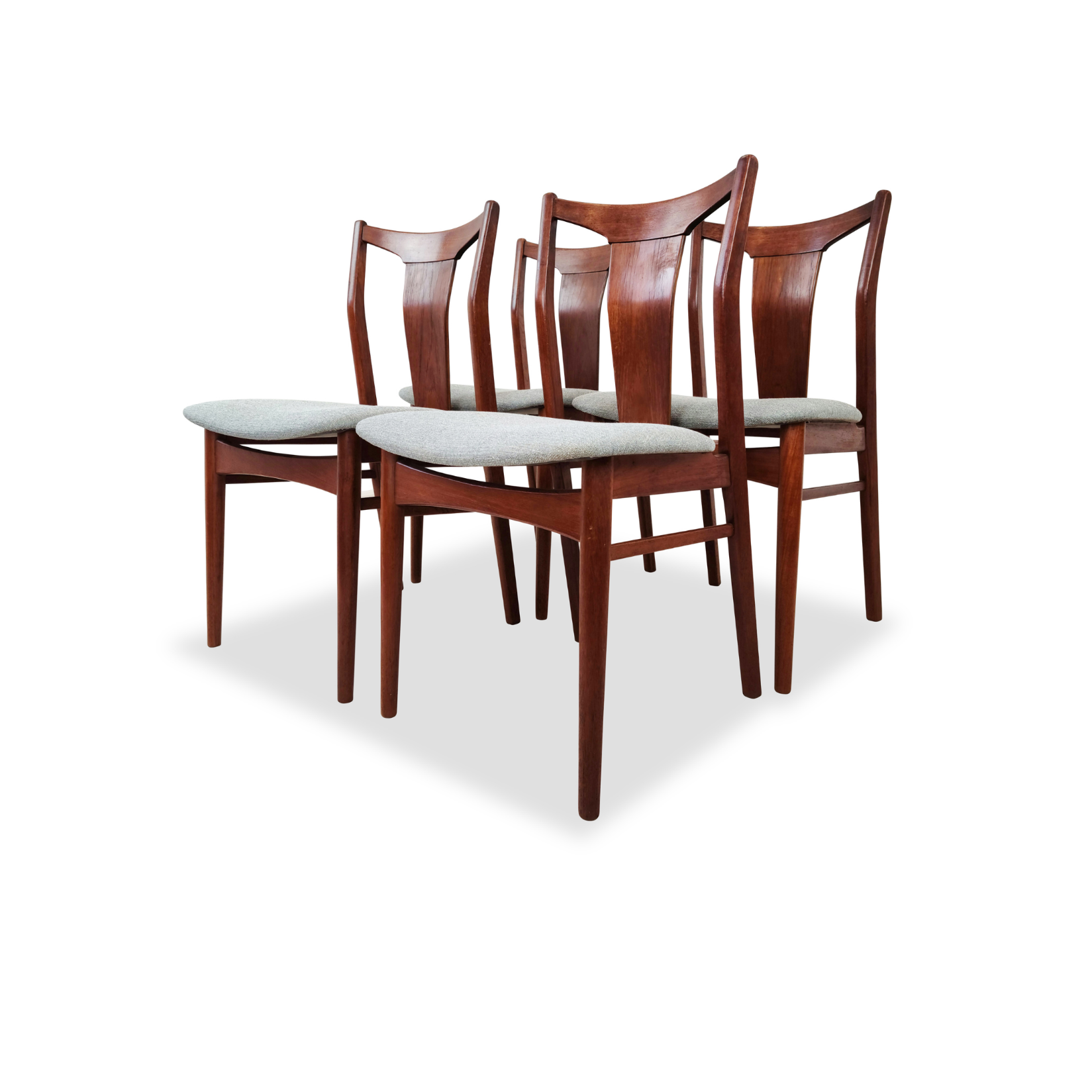 Teak Dining Chairs by Henning Sorensen