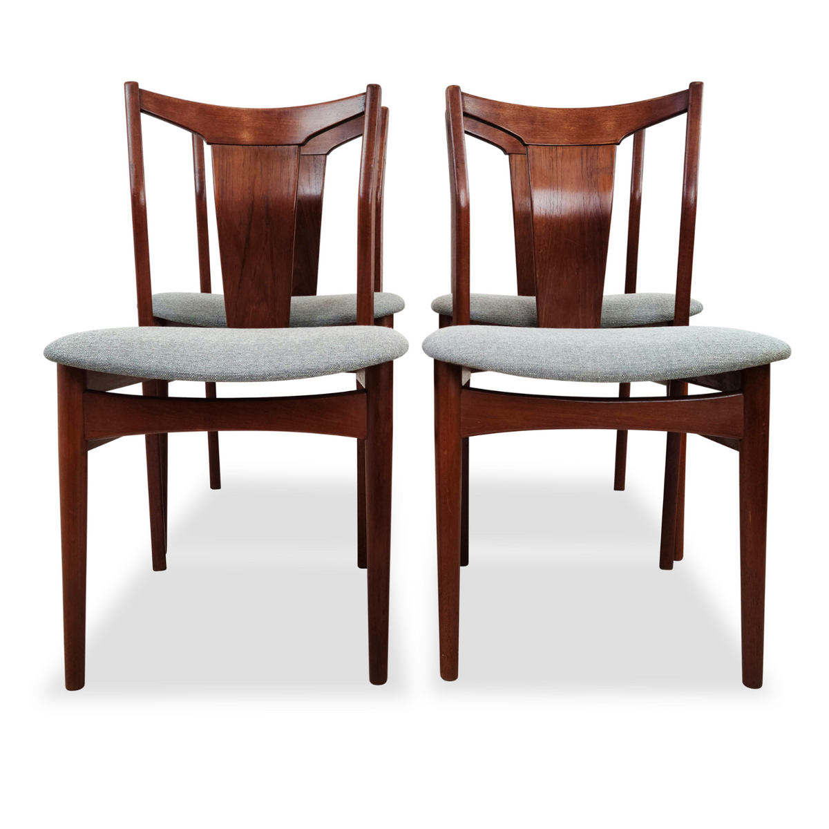 Teak Dining Chairs by Henning Sorensen