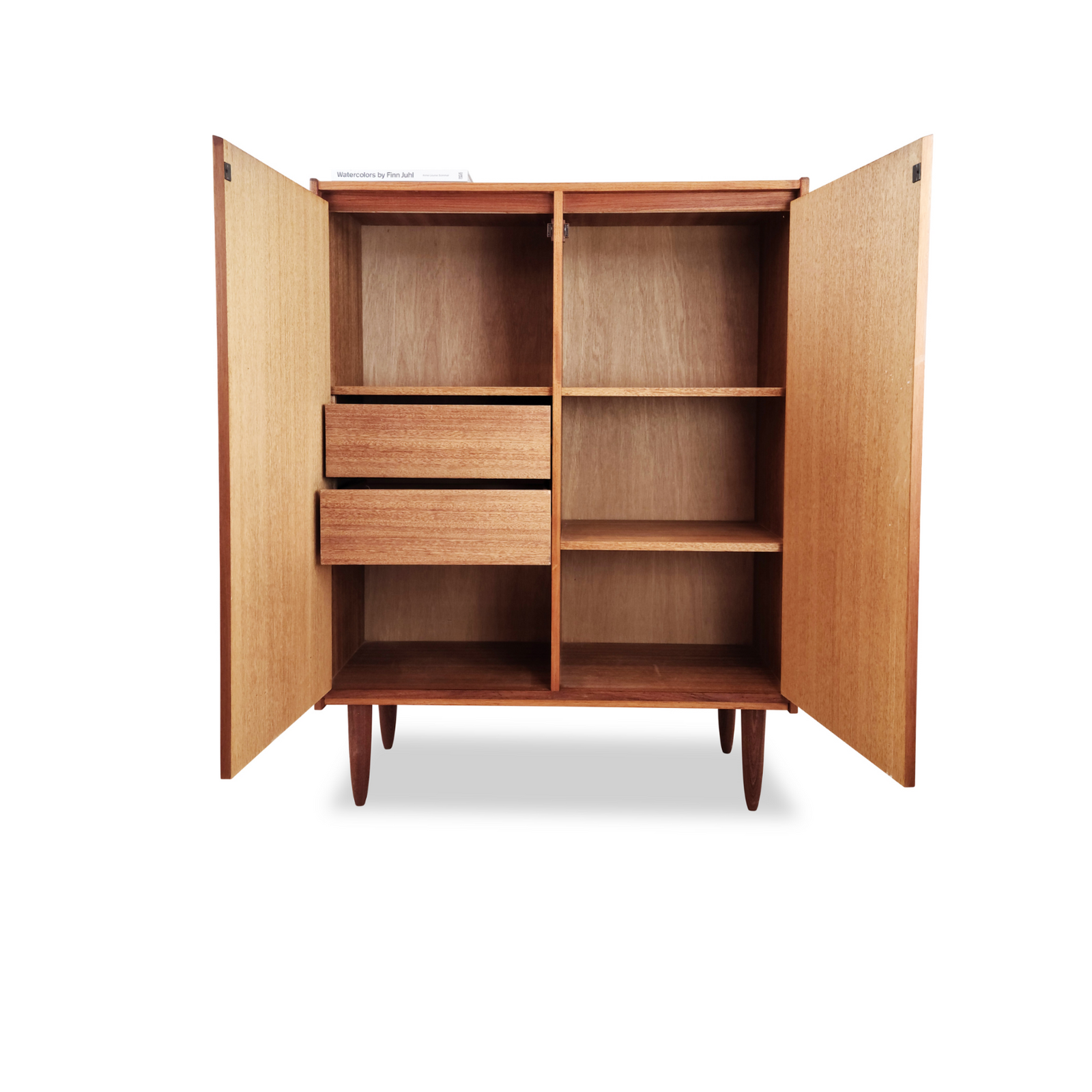 Vintage Teak Upright Dresser
