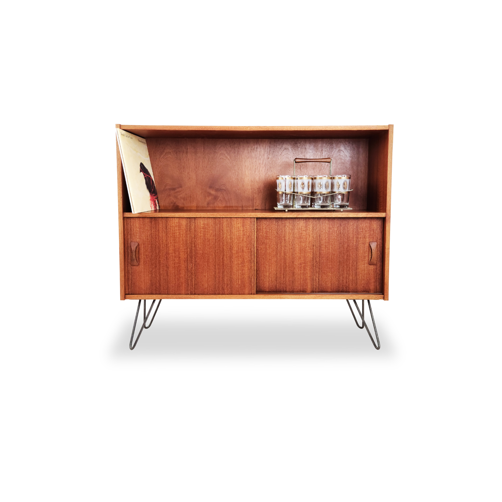 Teak Bookcase by Clausen and Son