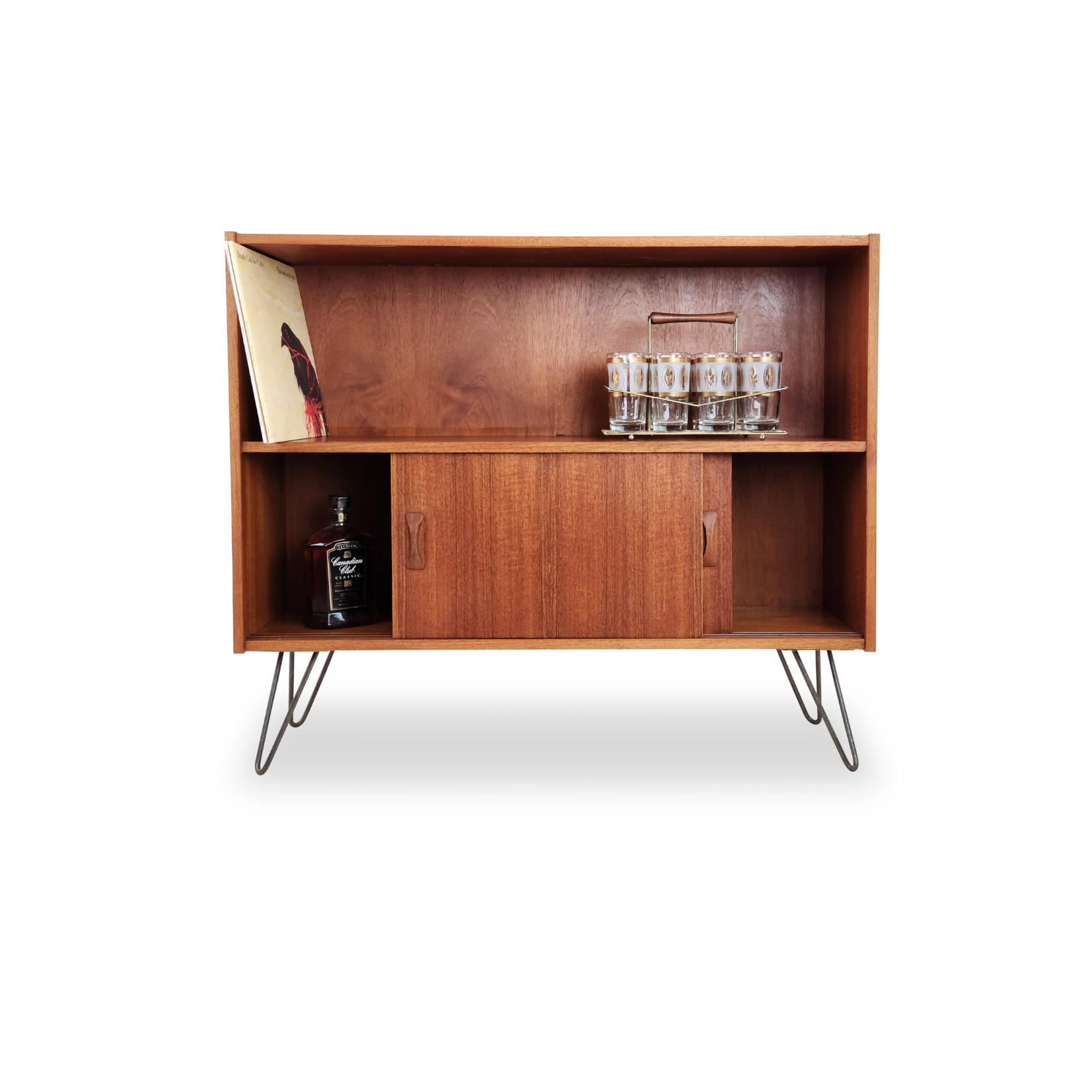 Teak Bookcase by Clausen and Son