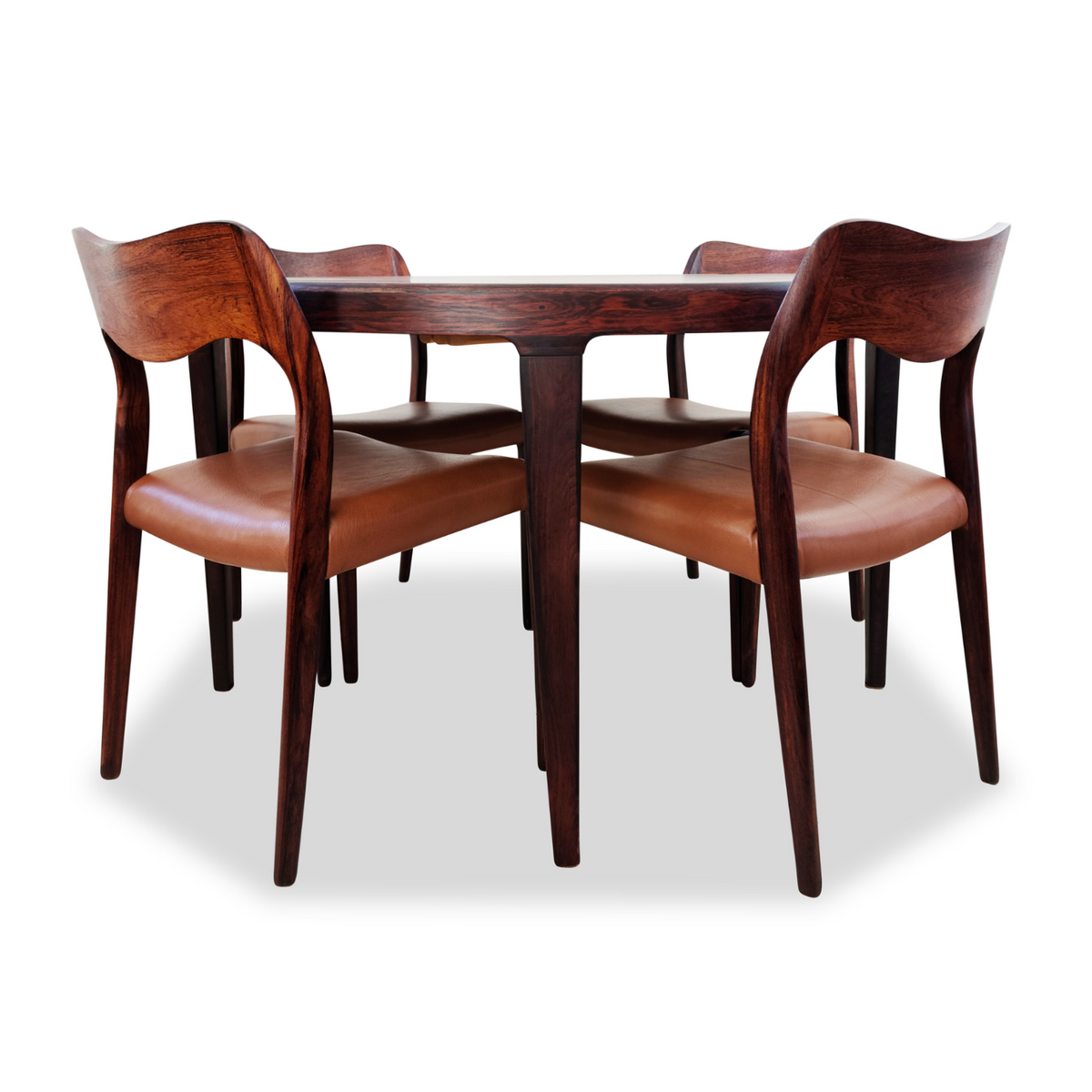 Moller Model 71 Chairs in Rosewood