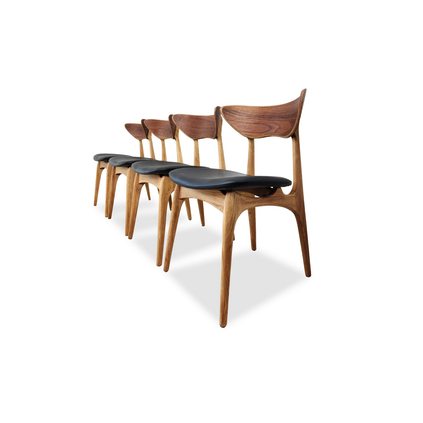 Vintage Mid Century Dining Chairs by Deilcraft