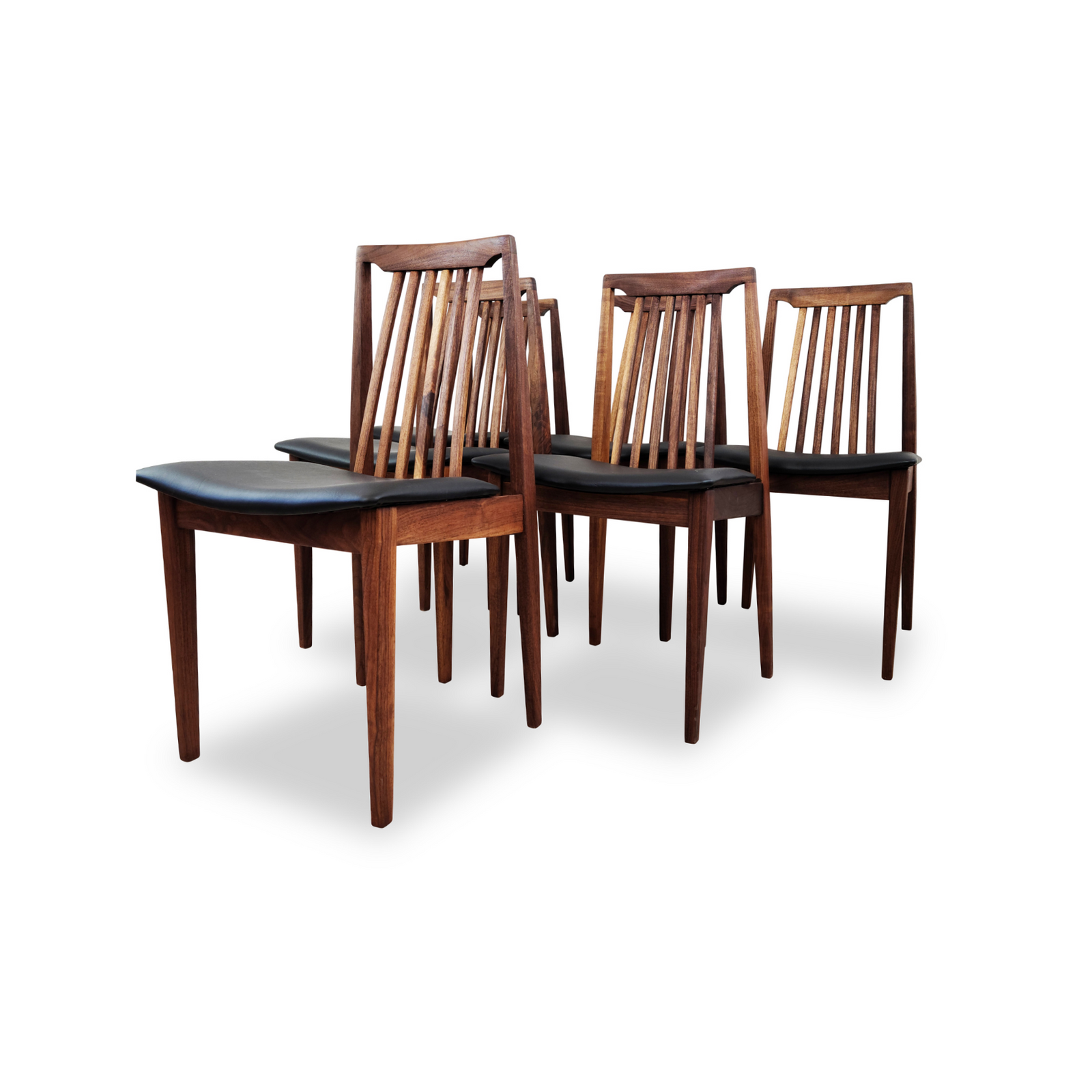 Walnut Dining Chairs by Honderich