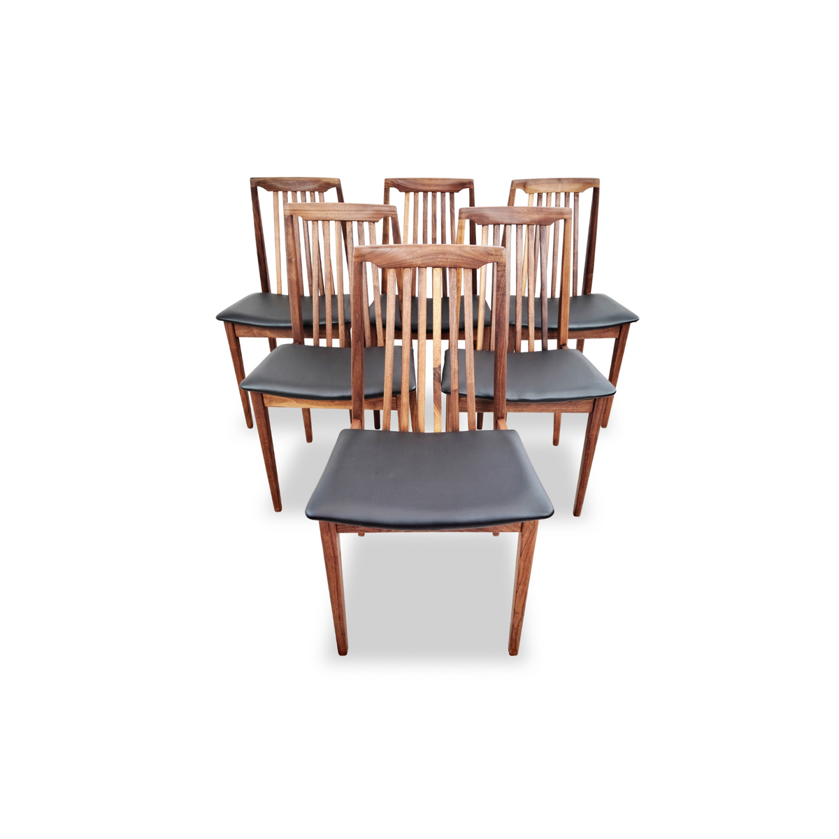 Walnut Dining Chairs by Honderich