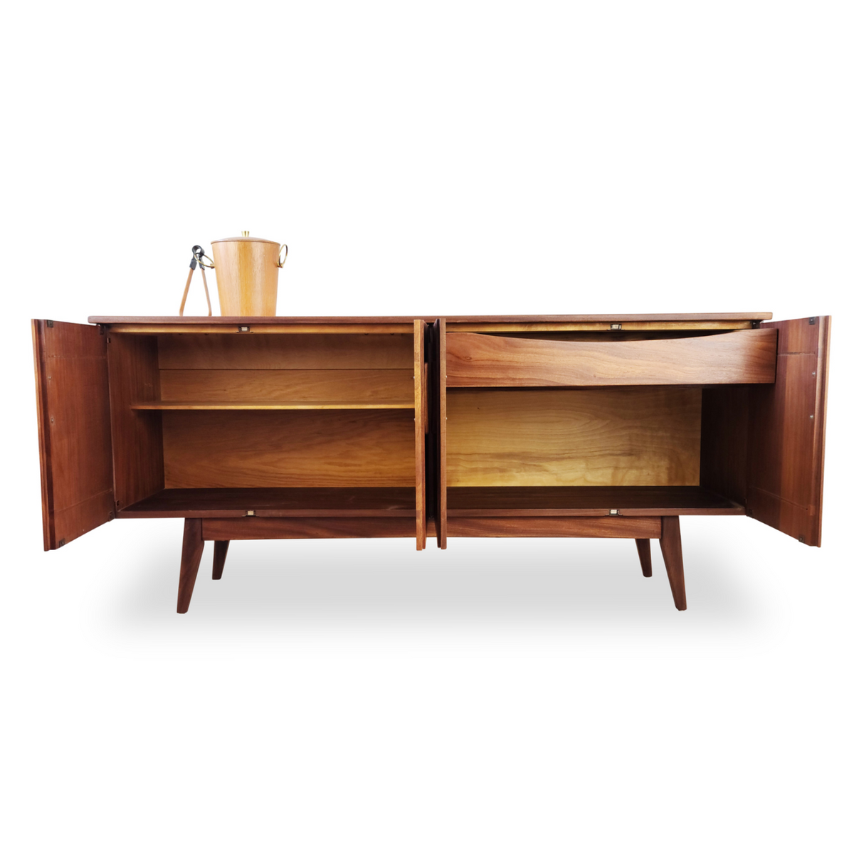 Walnut and Ash Sideboard by Deilcraft