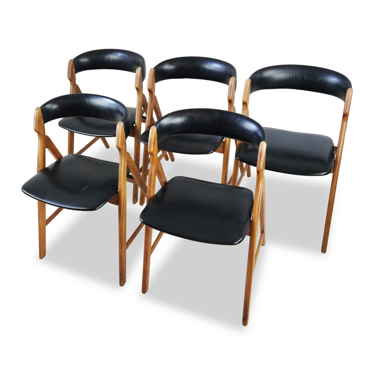 Mid Century Teak Dining Chairs