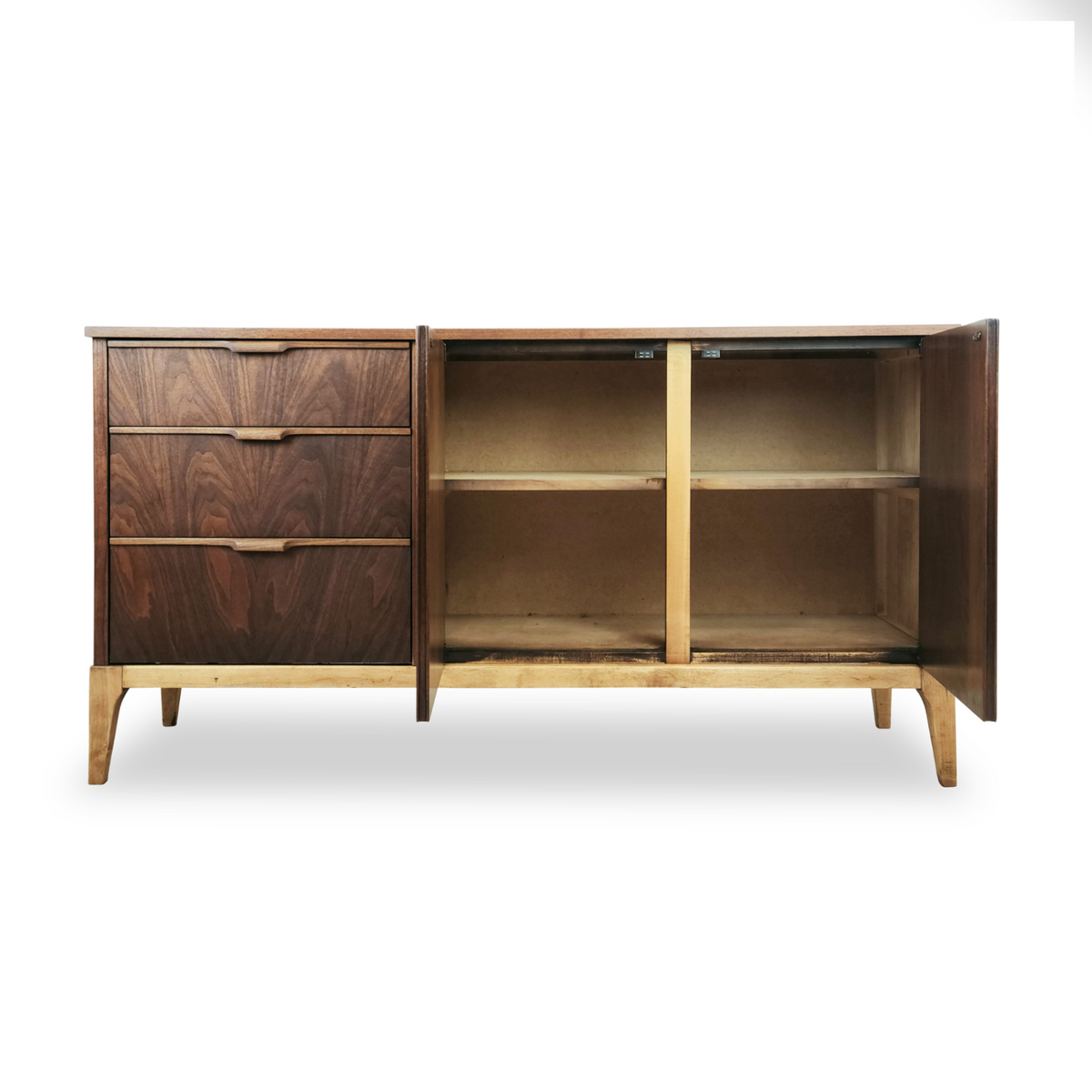 Walnut Sideboard by Kaufman Furniture