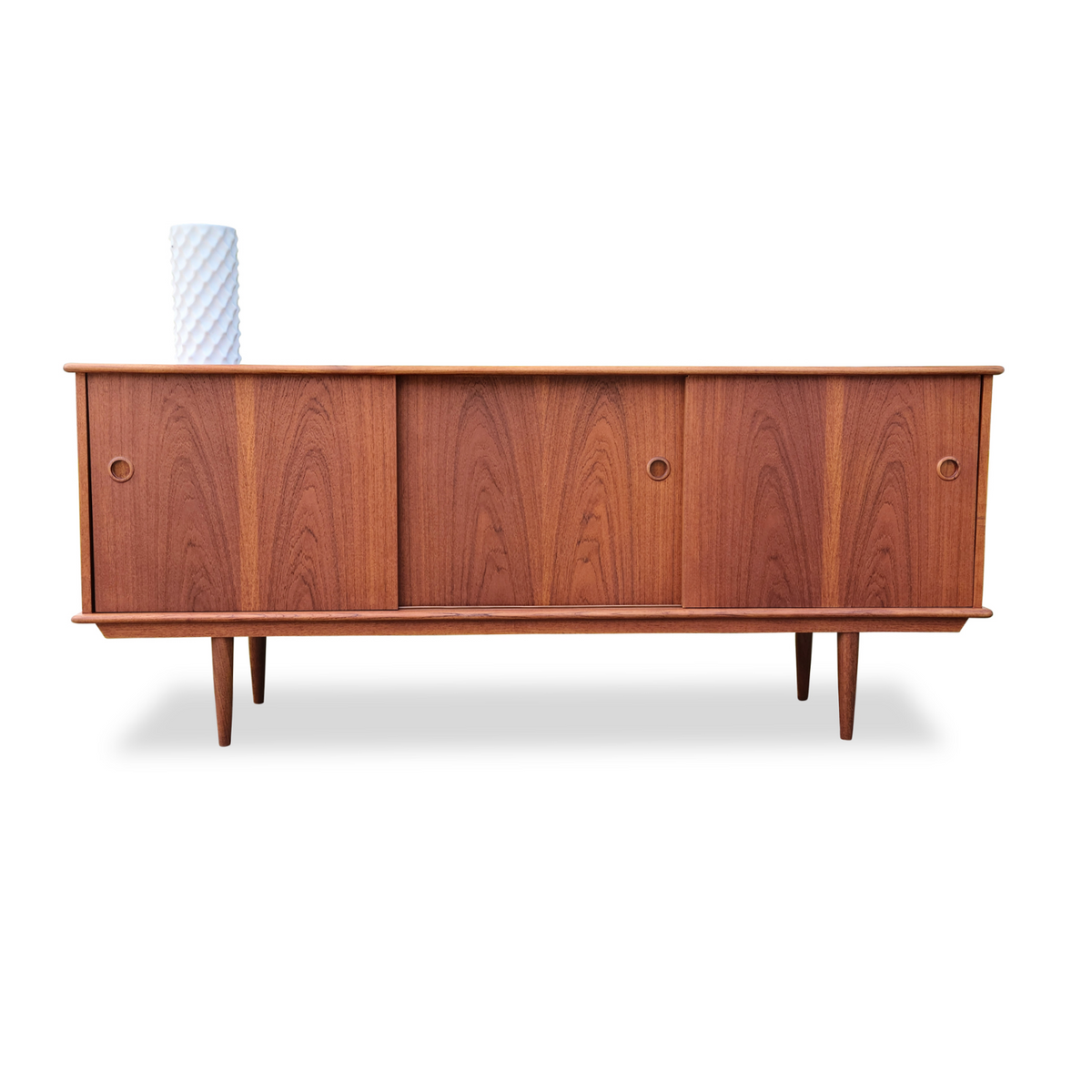 Three Door Teak Sideboard