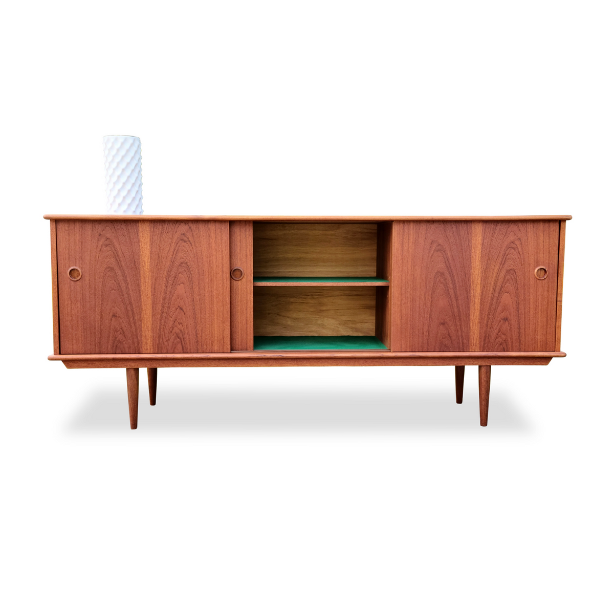 Three Door Teak Sideboard