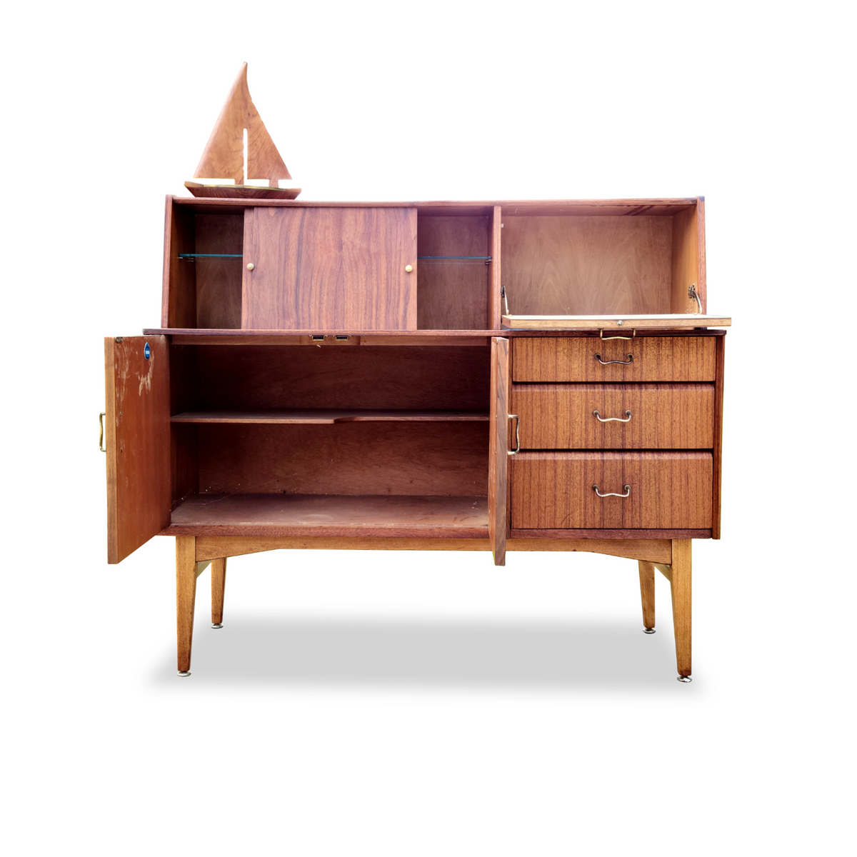 Teak Highboard by Nathan, UK