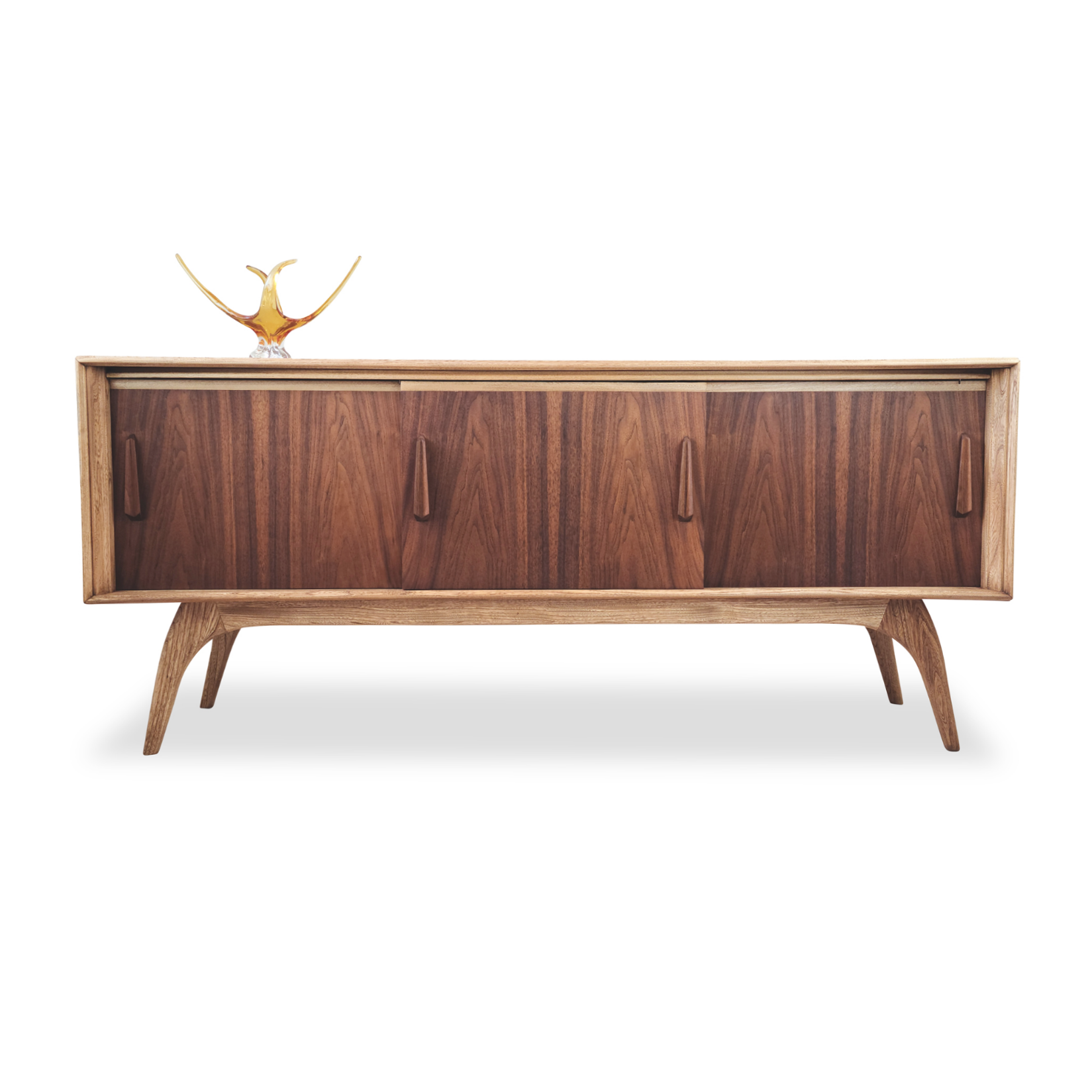 Walnut and Ash Sideboard by Deilcraft Decade Five Furniture Co.