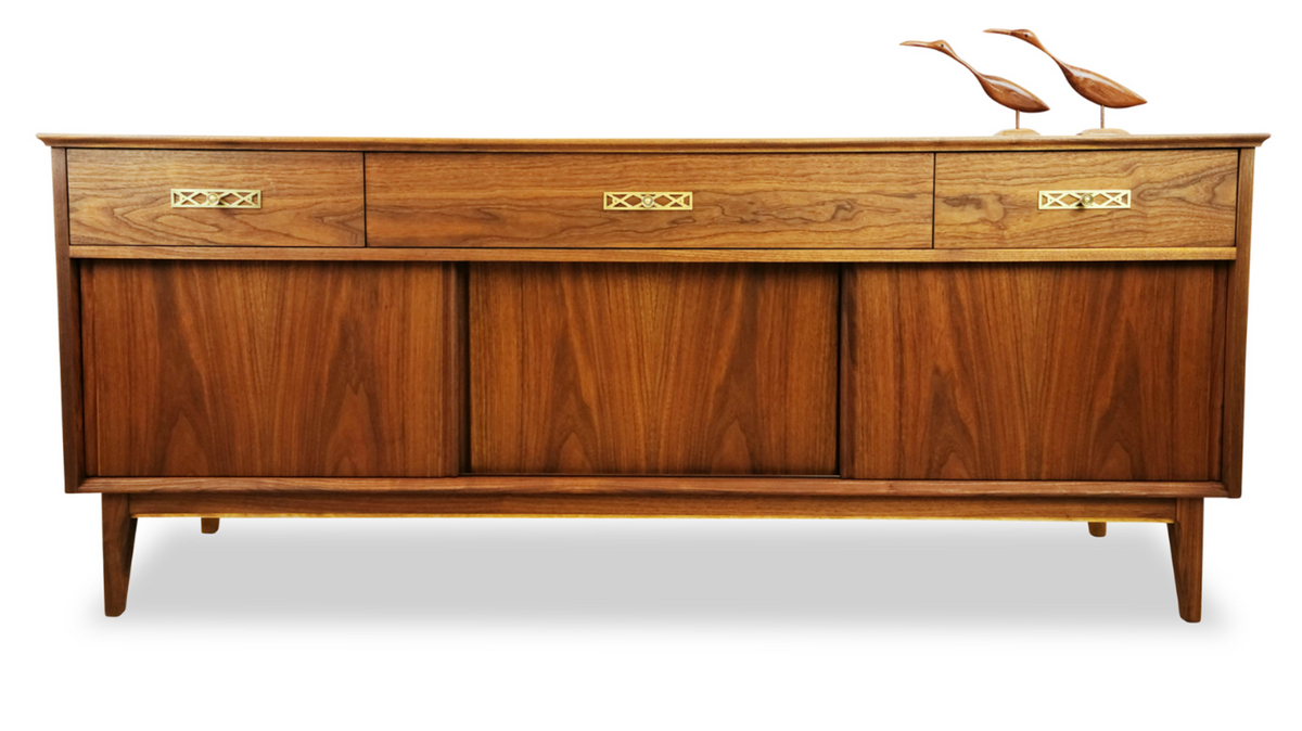 walnut sideboard made in canada by gibbard furniture
