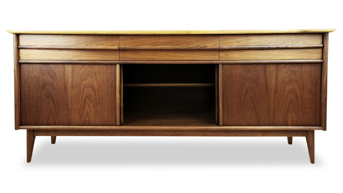 Walnut Sideboard by Gibbard