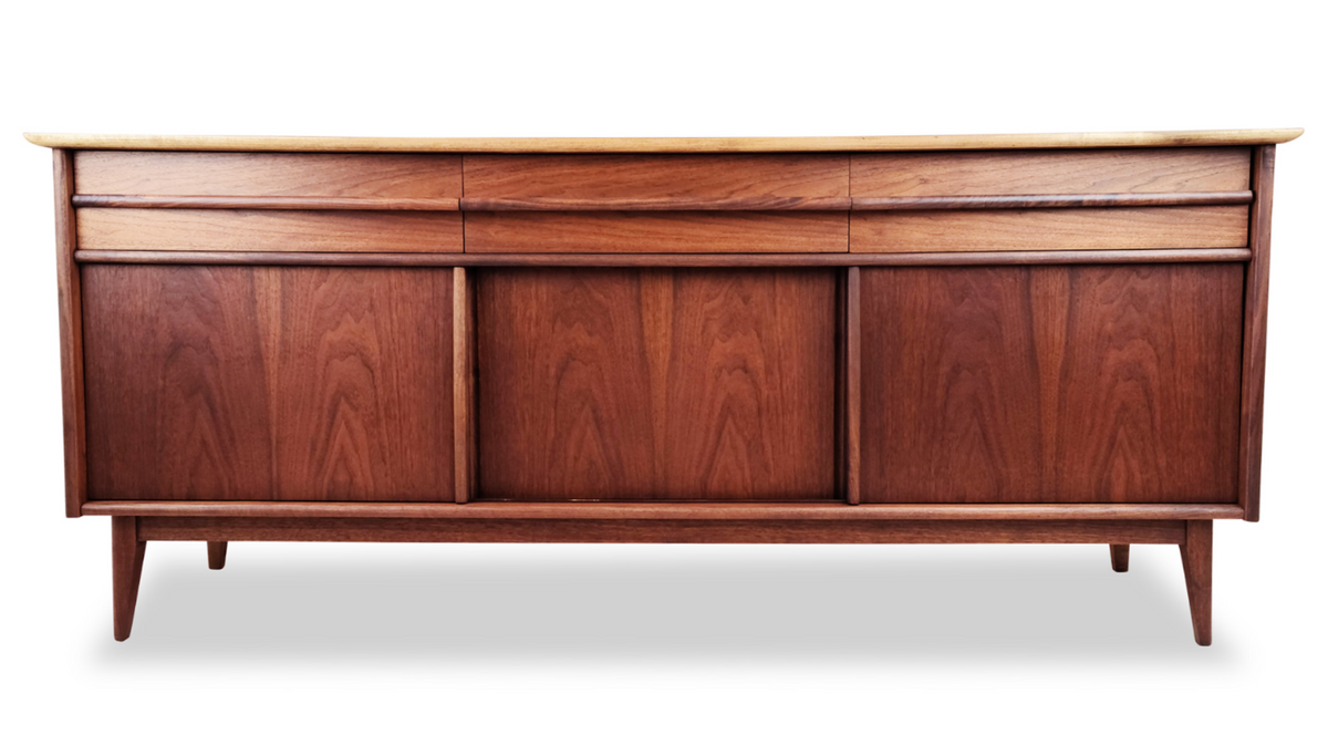 Walnut Sideboard by Gibbard