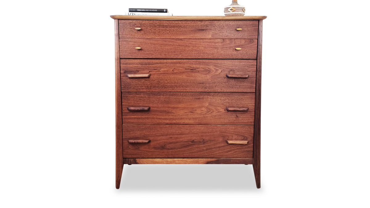 Walnut Highboy by Peppler