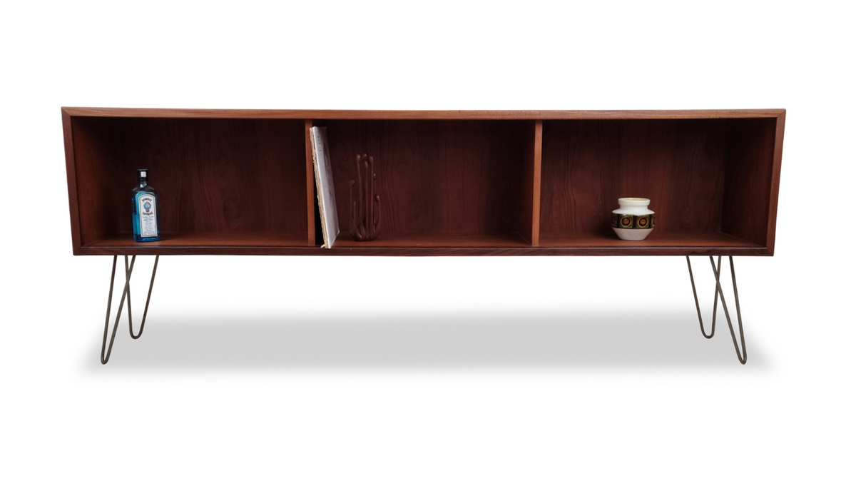 Low Teak Sideboard by RS AssociatesLow Teak Sideboard by RS Associates