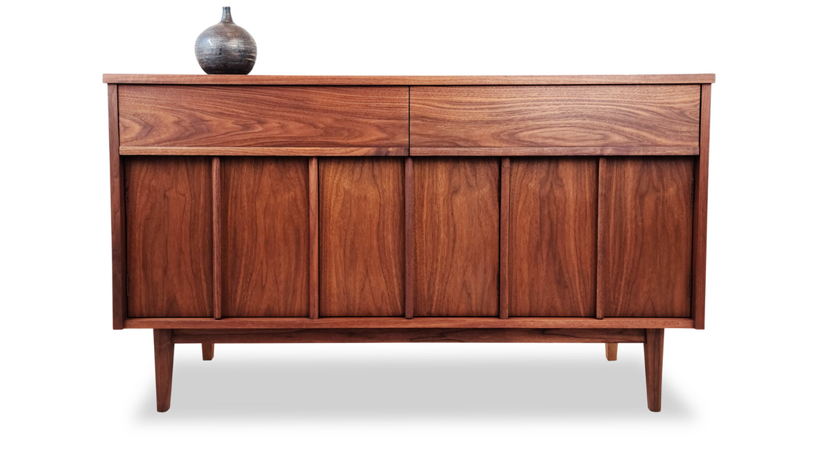 Walnut Sideboard by Gibbard