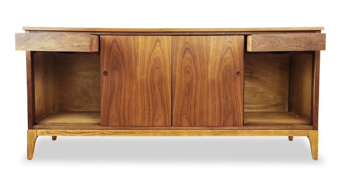 Walnut Sideboard by Kaufman
