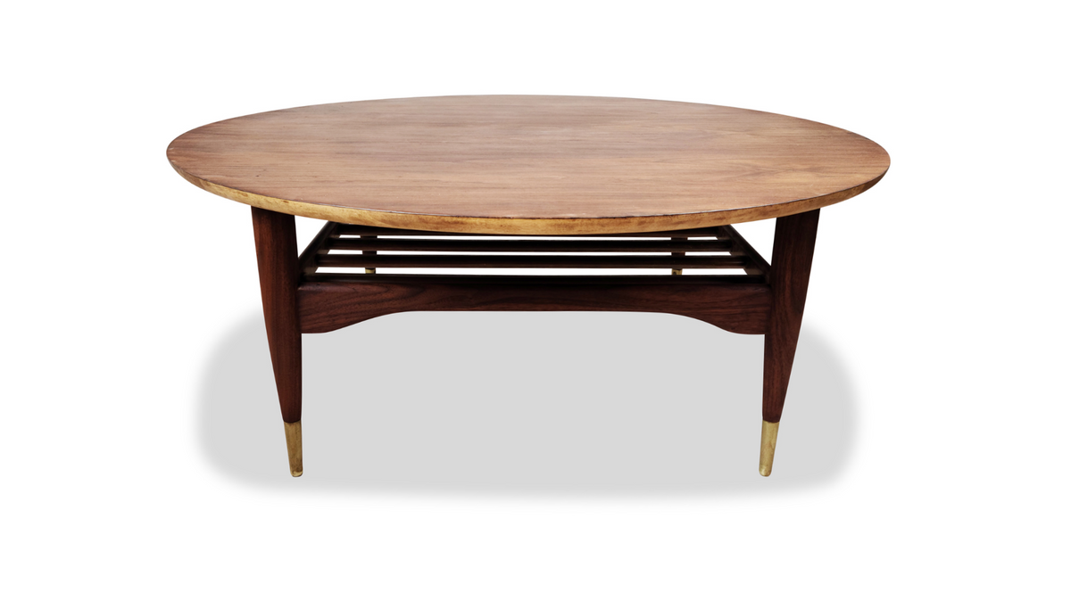 walnut coffee table by beaucraft