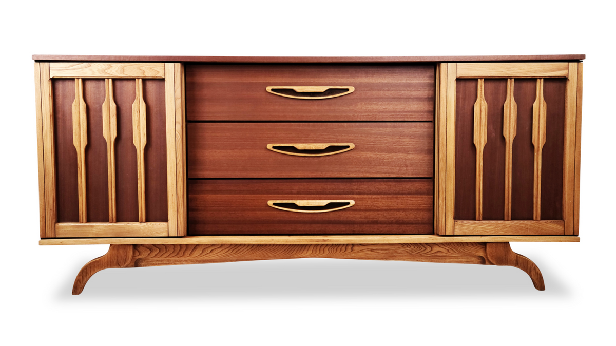 Mahogany and Ash Sideboard
