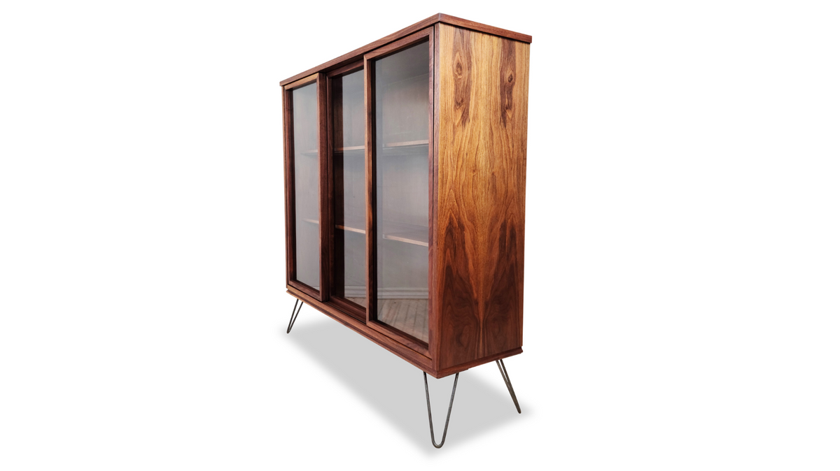 Walnut Bookcase by Gibbard