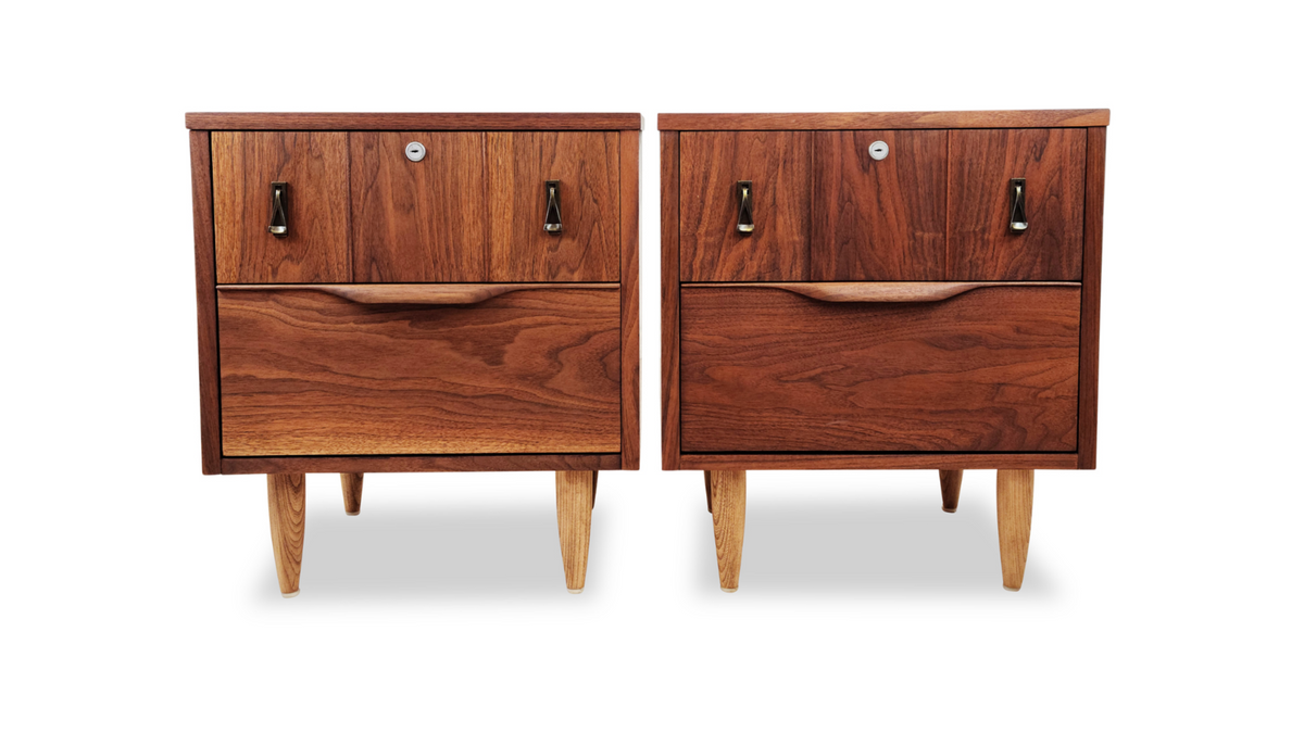 Walnut Nightstands