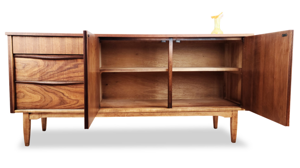 Walnut Sideboard by Kaufman