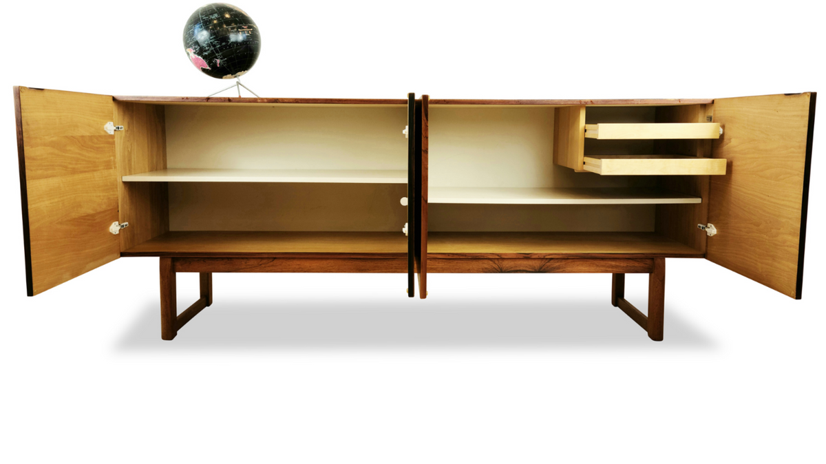 Swedish Rosewood Credenza by Troeds