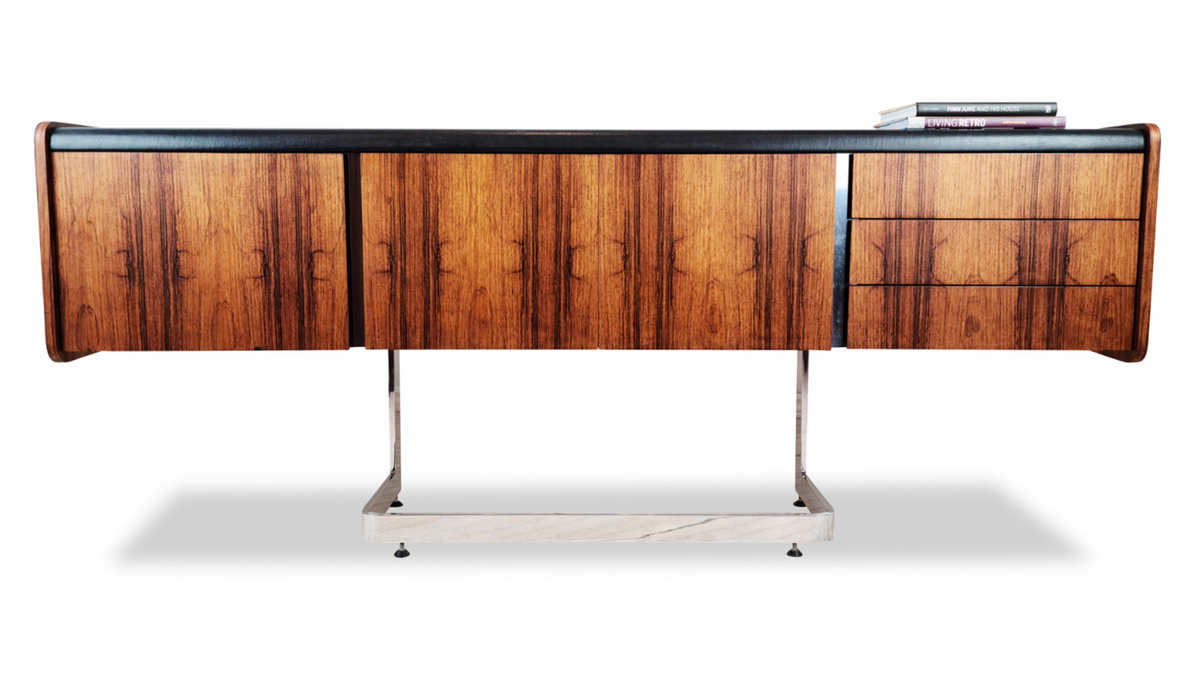 Rosewood Executive Credenza by Ste. Marie and Laurent