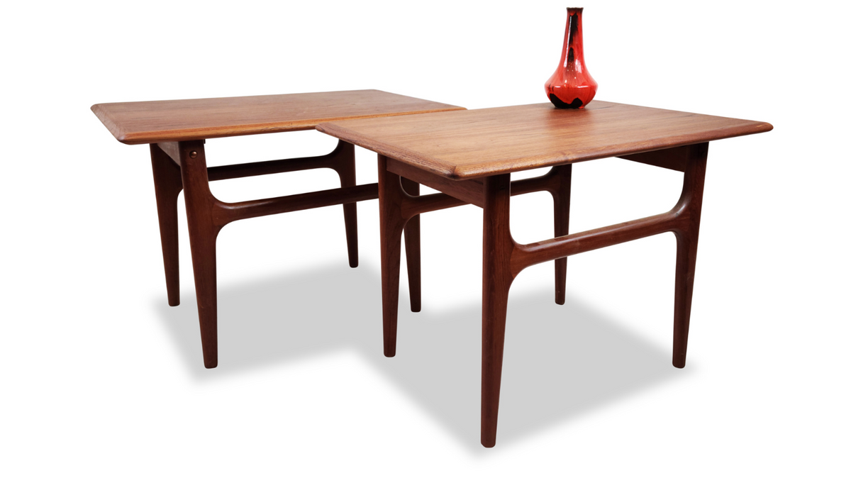 Teak Side Tables by Trioh
