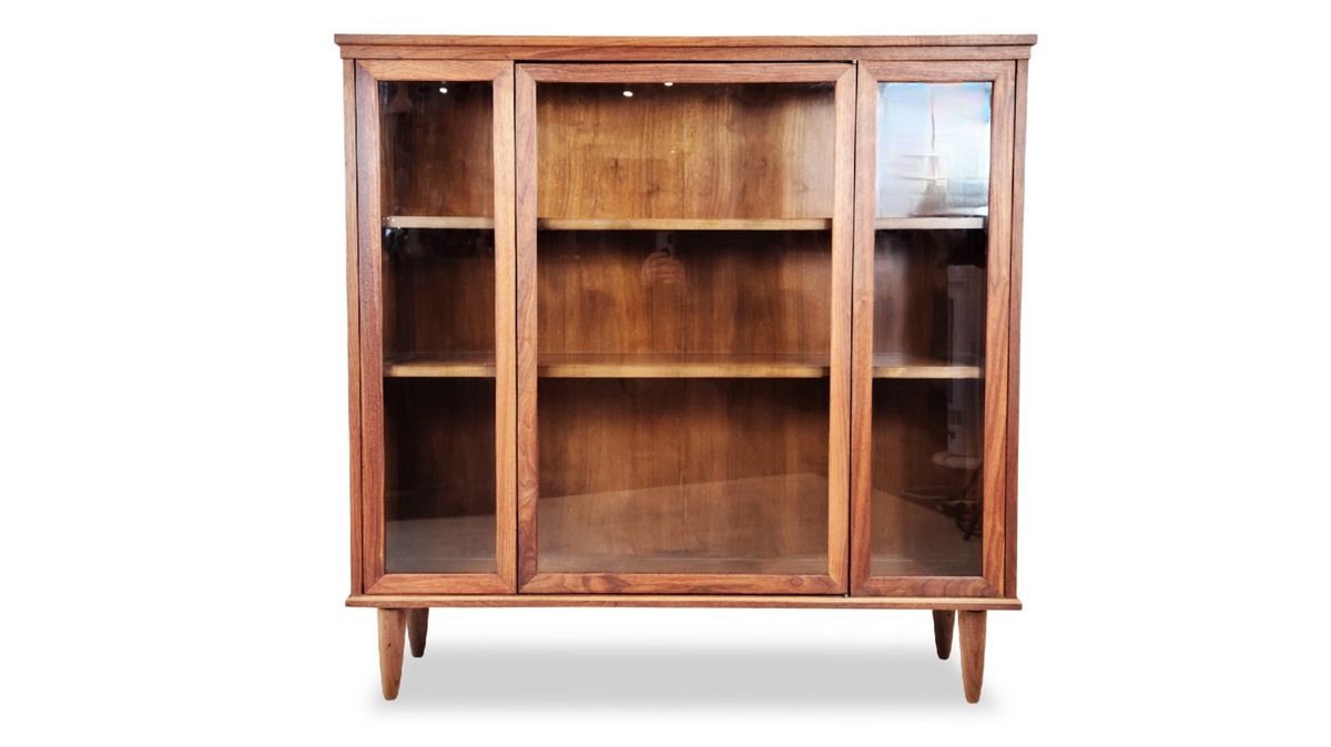 Walnut Bookcase by Peppler