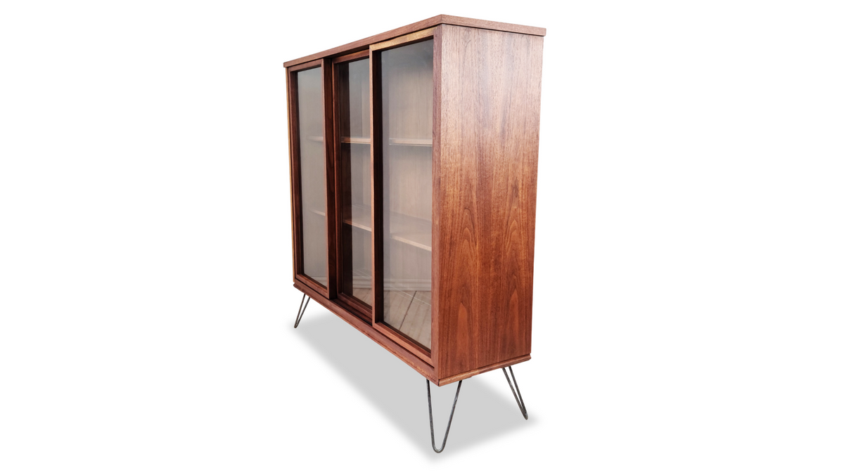 Walnut Bookcase by Gibbard