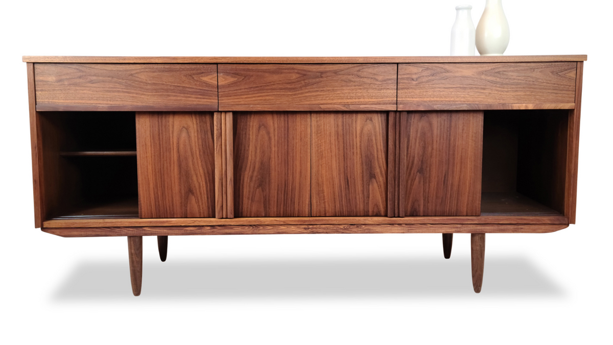 Walnut Sideboard by Gibbard
