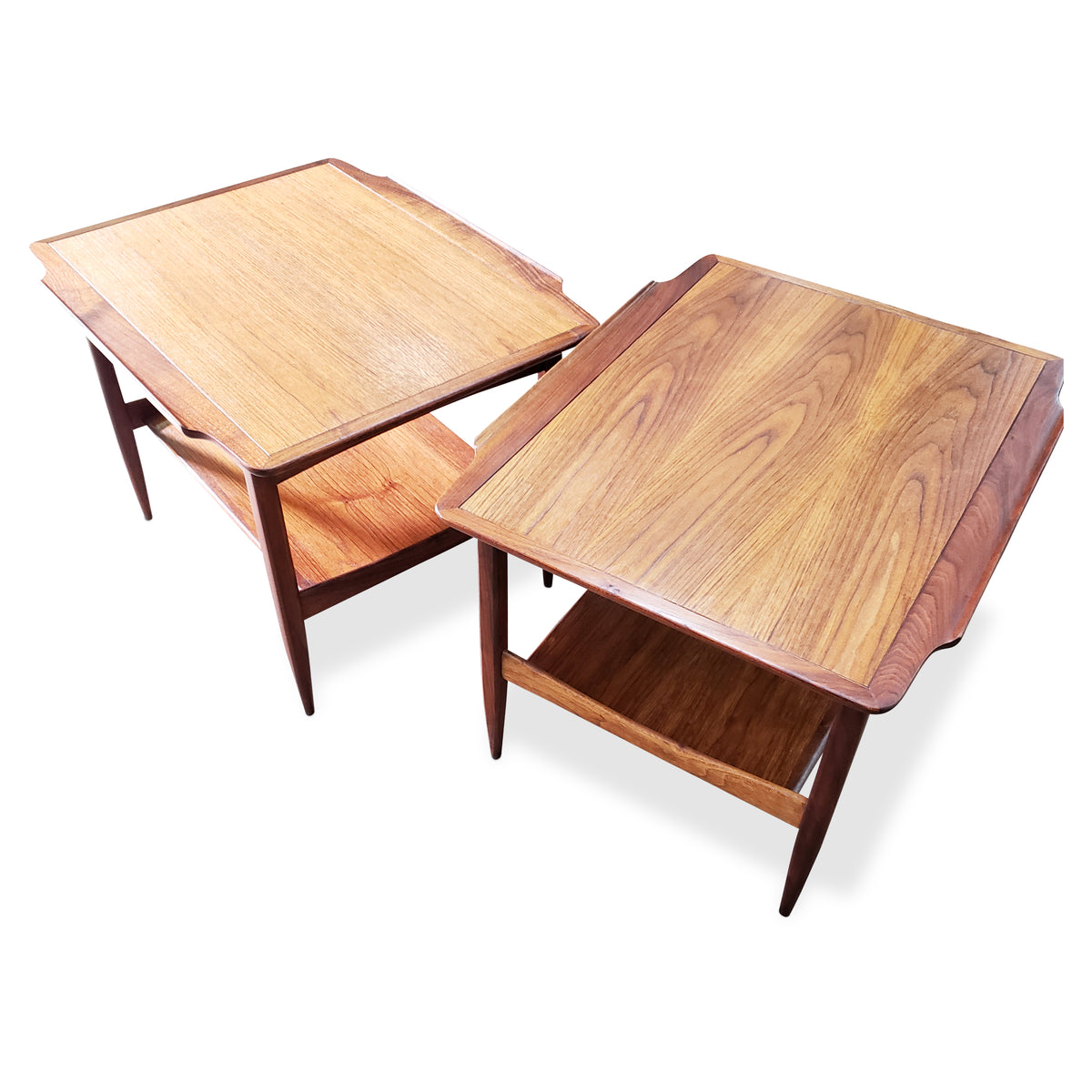 Vintage Walnut End Tables