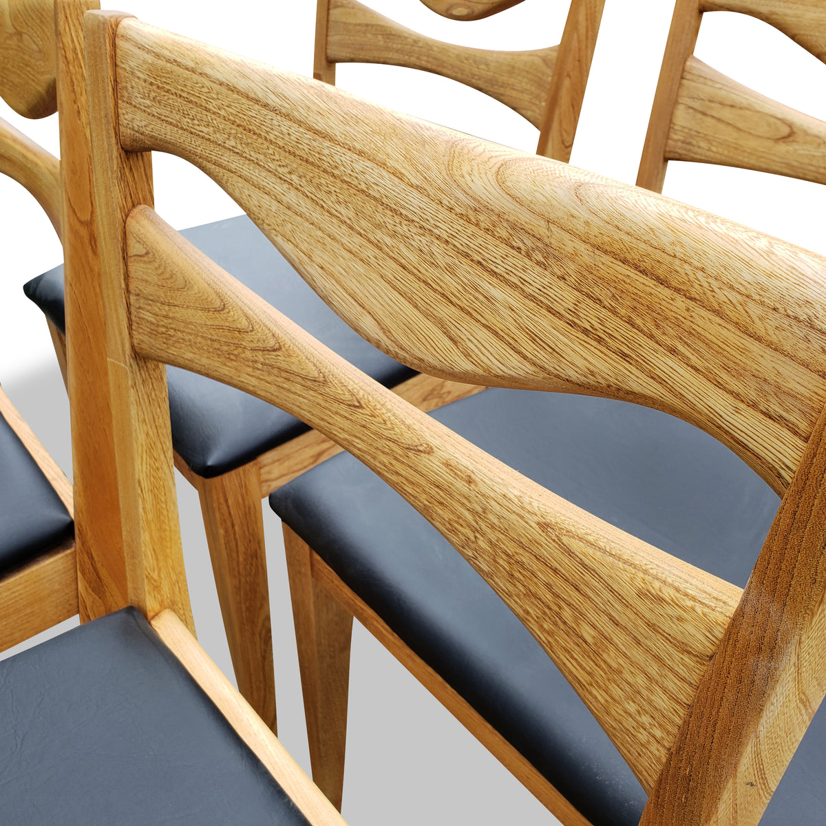 Mid Century Ash Dining Chairs