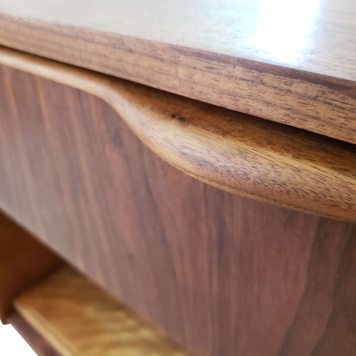 Vintage Walnut Bedside Tables